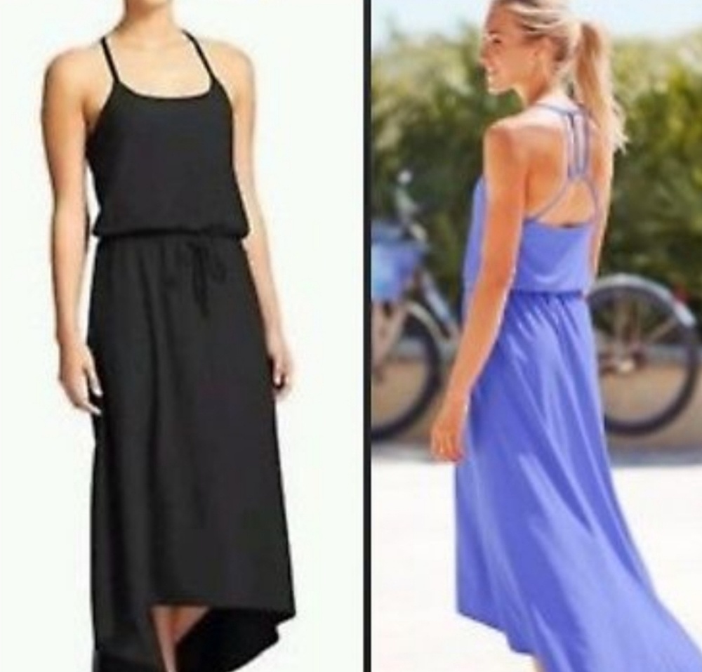 Athleta Novella Dress BLK dress